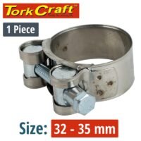 HOSE CLAMP H/DUTY 32-35 BULK