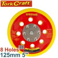 DA SANDER PAD HOOK AND LOOP 5 16 - 24UNF 8 HOLES MED SOFT 125MM 5'