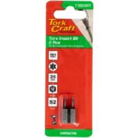 TORX TX 7 CLASSIC BIT 25MM 2PC CARDED