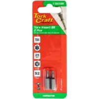 TORX TX 8 CLASSIC BIT 25MM 2PC CARDED