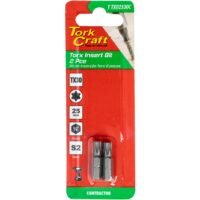 TORX TX 30 CLASSIC BIT 25MM 2PC CARDED
