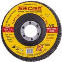 FLAP DISC 115MM 15 DEG.ANGLE 60GRIT A/O