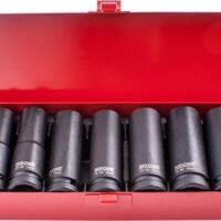 15PC 1/2' DR IMP SOCKET SET(10 - 27 + 2 X ADAPTORS 3/8X1/2 & 1/2X3/8 )