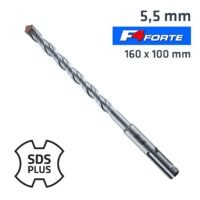 SDS PLUS DRILL HAMMER F4 BIT 160 X 100 5.5MM