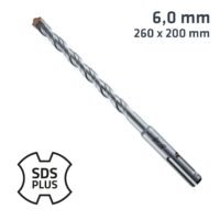 SDS PLUS DRILL BIT 260 X 200 6.0MM