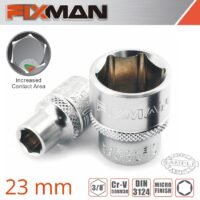 FIXMAN 3/8' DRIVE HEX SOCKET 23MM